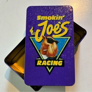 Smokin' Joe's Racing Tin Joe Camel Vintage 1994 Promo Advertising Empty Tobacco